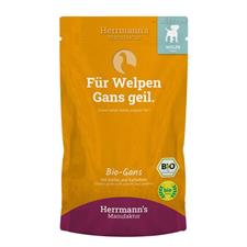 Herrmann`s Welpen Bio-Gans mit Kürbis + Kart. 150g