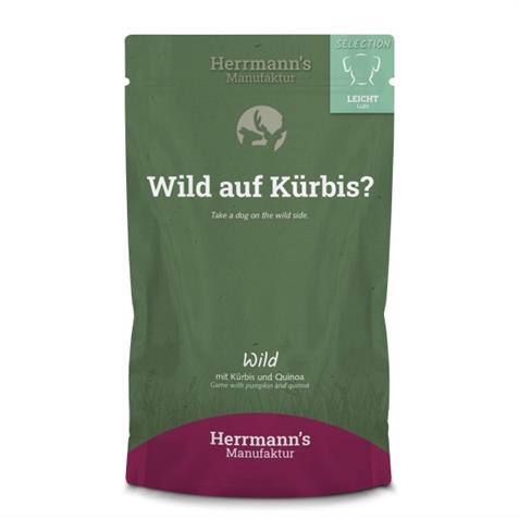 Herrmanns Leicht Wild mit Kürbis 150g
