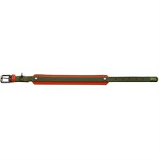 Hunter Halsband Havanna S-M 45 grün/orange
