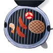 Karlie Beeztees Grillmeister Toy grün/schwarz 20cm | Bild 3