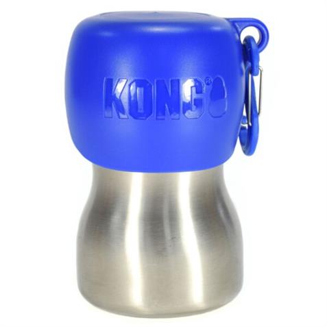 Kong H2O Stainless Steel Water Bottle Blue 280ml