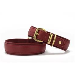 Maul Halsband Klassik Soft Burgundy Gr. 60cm