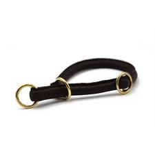 Maul Halsband Rundgenäht Gold/Schwarz Gr. 48
