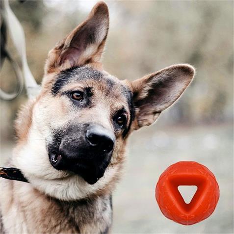 Moby Ball gross L Orange SUPERWEICH