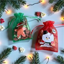 My Bos gefüllte Weihnachtsorganzasäckchen 50g ass.