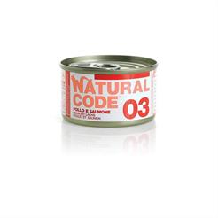 Natural Code CAT Lattina 03 Huhn & Lachs 85g
