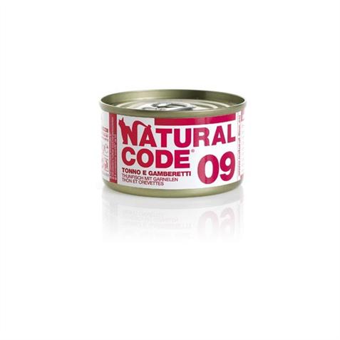 Natural Code CAT Lattina 09 Thun & Garnelen 85g