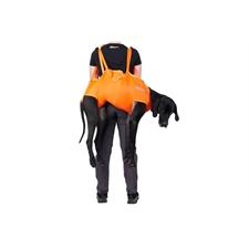 NS Dog rescue sling unisex orange Gr.