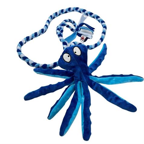 Paws Made The Octo Tug Extra long Fleece Handle