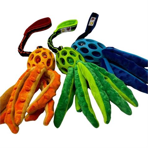 Paws Made Tuggerpus Bungee Rugby Lattice Cyber