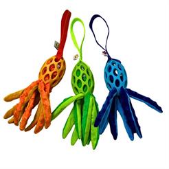 Paws Made Tuggerpus Dog Toy Web H. Rugby Octopus