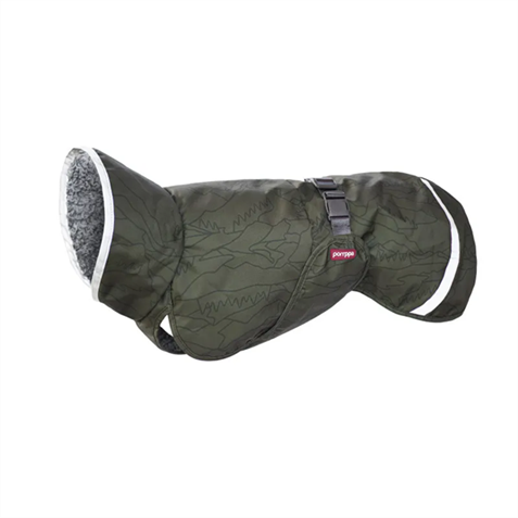 PerusPomppa Wintermantel mit Öffnung Moss Gr. 40