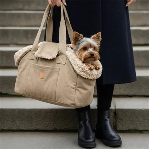 Pet & Co. Lucky Canvas Bag Natural