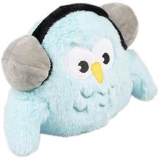 Plüschtier EULE DJ 24x17x8cm Petrol