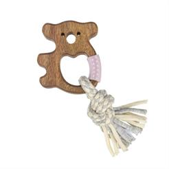 QUAPAS! Puppy toy Koala mit Teak-Holz