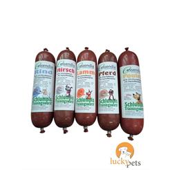 Schlumpis Trainingswurst Hirsch 250g