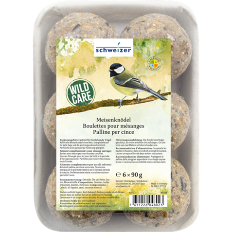 Schweizer Meisenknödel 6x90g Netzfrei