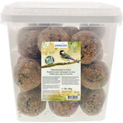 Schweizer Meisenknödel im Eimer 30x90g netzfrei