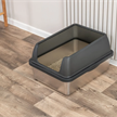Trixie Katzentoilette Edelstahl mit Rand 40x29x52 | Bild 3
