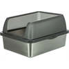 Trixie Katzentoilette Edelstahl mit Rand 40x29x52