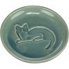Trixie Keramik Napf Katze Blau 0.15l D. 14.5cm