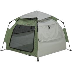 Trixie Pop-up Hundezelt 100x80x100cm olive/beige