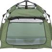 Trixie Pop-up Hundezelt 100x80x100cm olive/beige | Bild 2