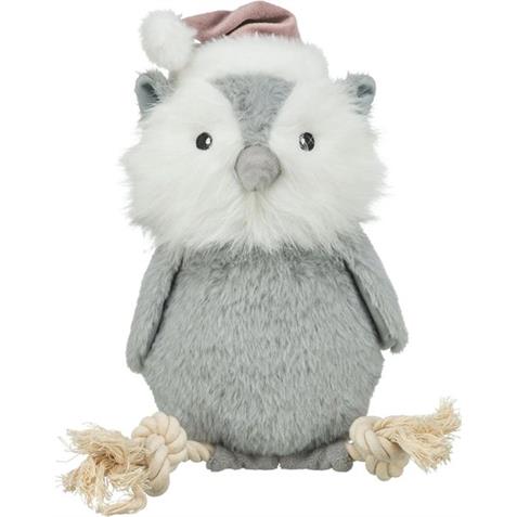 Trixie XMAS Eule mit Tau und Plüsch 31cm