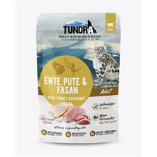 Tundra Katze Pouch Ente, Pute & Fasan 85g