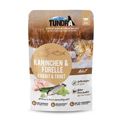 Tundra Katze Pouch Kaninchen & Forelle 85g