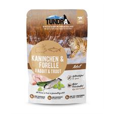 Tundra Katze Pouch Kaninchen & Forelle 85g