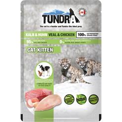 Tundra Katze Pouch KITTEN Kalb & Huhn 85g