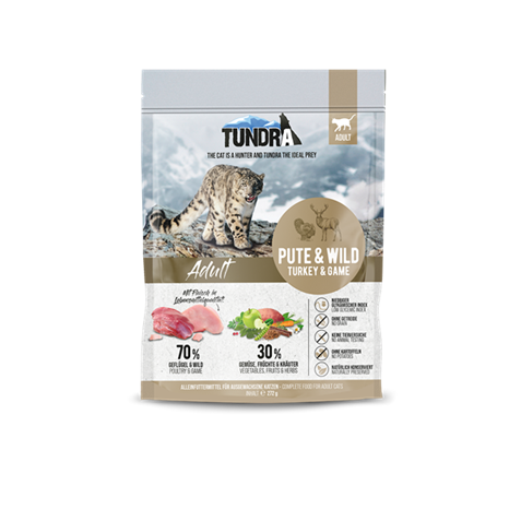 Tundra Katze Pute und Wild 272g