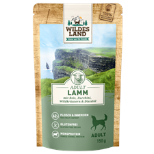 Wildes Land Canine Adult Lamm Reis Zucchini