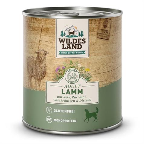 Wildes Land Canine Adult Lamm Reis Zucchini 800g SV