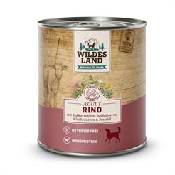 Wildes Land Canine Adult Rind Süsskartoffel 800g