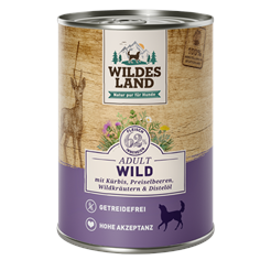 Wildes Land Canine Adult Wild Kürbis 400g