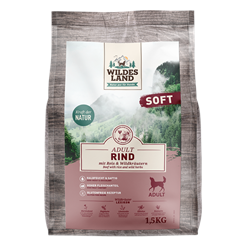 Wildes Land SOFT Can. Adult Rind Reis 1.5kg