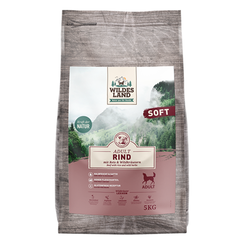 Wildes Land SOFT Can. Adult Rind Reis 5kg SV