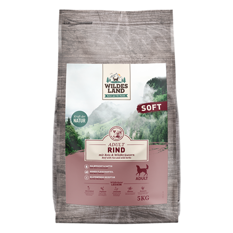 Wildes Land SOFT Can. Adult Rind Reis 5kg
