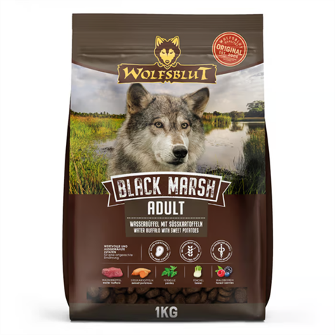 Wolfsblut Canine Adult Black Marsh Wasserbüffel 1kg