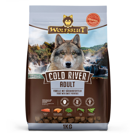 Wolfsblut Canine Adult Cold River Forelle 1kg