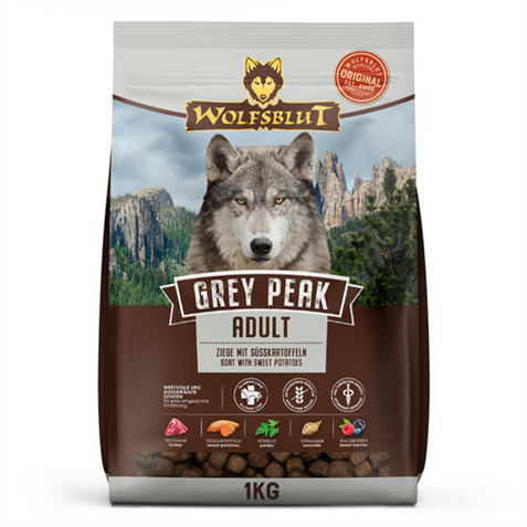 Wolfsblut Canine Adult Grey Peak Ziege 1kg