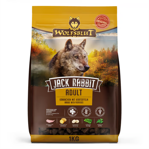 Wolfsblut Canine Adult Jack Rabbit Kaninchen 1kg