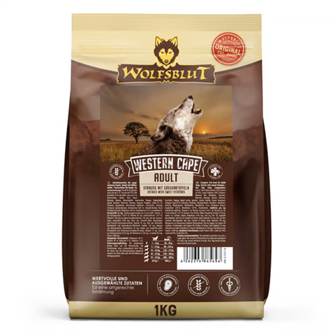 Wolfsblut Canine Adult Western Cape Strauss 1kg