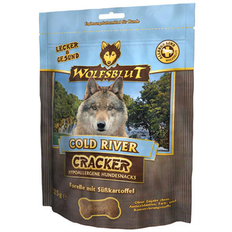 Wolfsblut Canine Cracker Cold River Forelle 225g