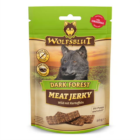 Wolfsblut Canine Meat Jerkys Dark Forest 80g