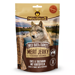 Wolfsblut Canine Meat Jerkys Wild Duck & Turkey 80g