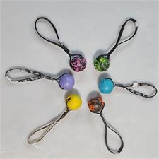 ZS Lila Ball mit Band mit Band 6.5cm